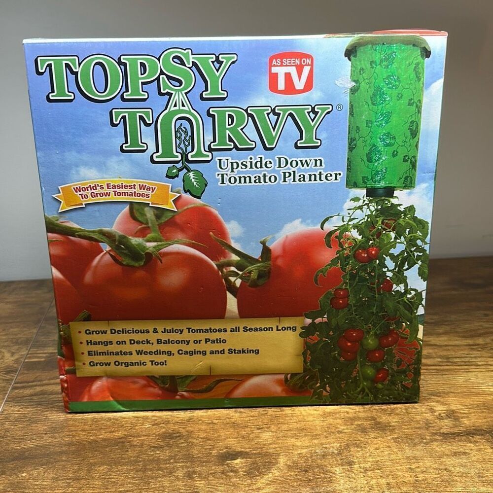 Topsy Turvy Upside‎ Down Tomato Planter As Seen On TV